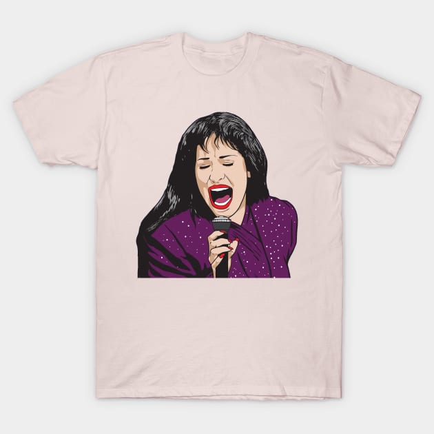 bidi bidi banda tribute to selena T-Shirt by pepesankosong